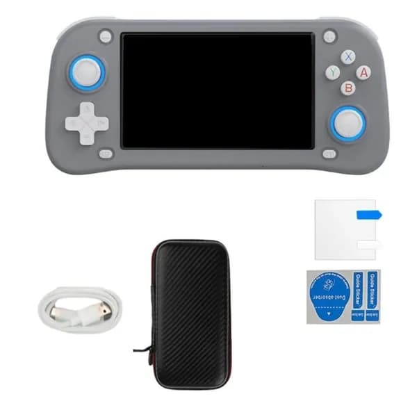 Портативная игровая консоль 4,3 дюйма, Серый - 128G
