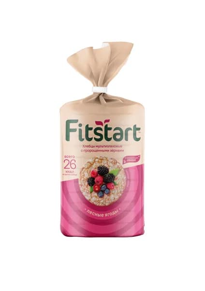 Хлебцы Fitstart мультизлаковые Лесные ягоды, 100 г