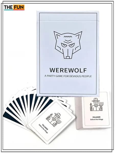 Настольная карточная игра Настольная Werewolf Evil Little White Wolf Игра (Карточная) Новая версия игры