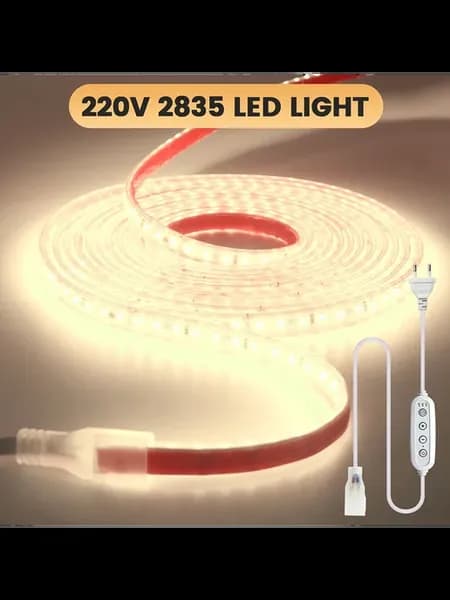 RAZEND Светодиодная лента SMD 2835 120LED м 9 цветов Белый