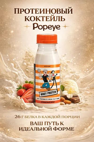 Продукт, содержащий белок Whey Protein 35 г Шоколад-миндаль