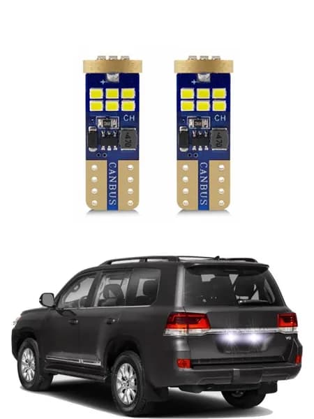 Лампа автомобильная T10, 2 шт. арт. Для Toyota Land Cruiser 200 2008-2021
