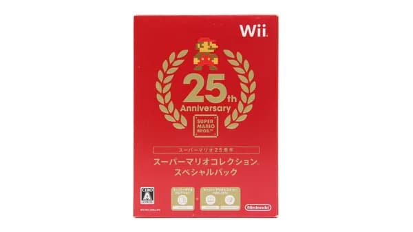Super Mario Bros. 25th Anniversary Edition (Nintendo Wii, NTSC-J) Винтаж