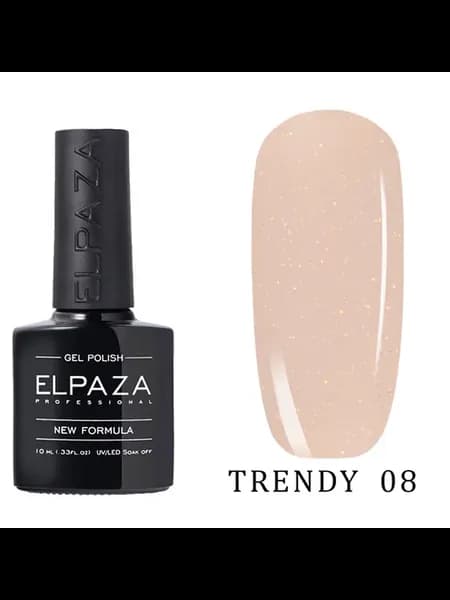 Гель лак для ногтей TRENDY 08, 10 мл