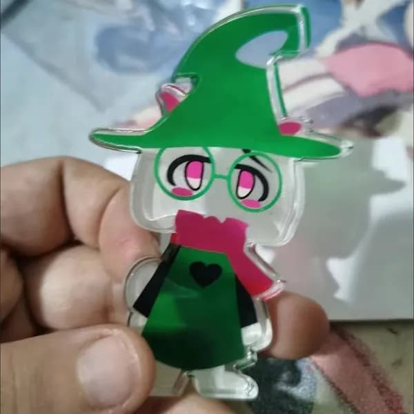 Акриловая фигурка Ральзей (Ralsei) из игры Deltarune, коллекционная статуэтка персонажа Дельтарун