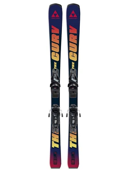 Горные лыжи с креплениями Fischer The Curv JR + FS 4 CA JRS 25/26