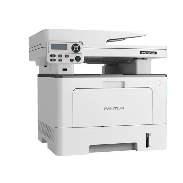 Pantum МФУ Лазерное BM5100ADW, серый, белый