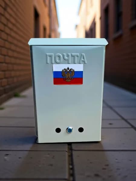 Почтовый ящик Герб с замком
