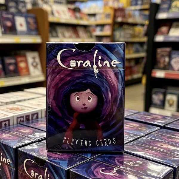 Игральные карты Coraline / Коралина в Стране Тайн Коллекционная колода из 55 карт