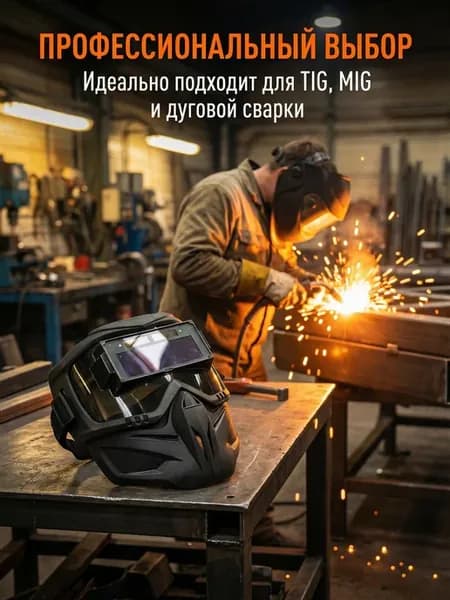 Сварочная маска Harley с автоматическим затемнением