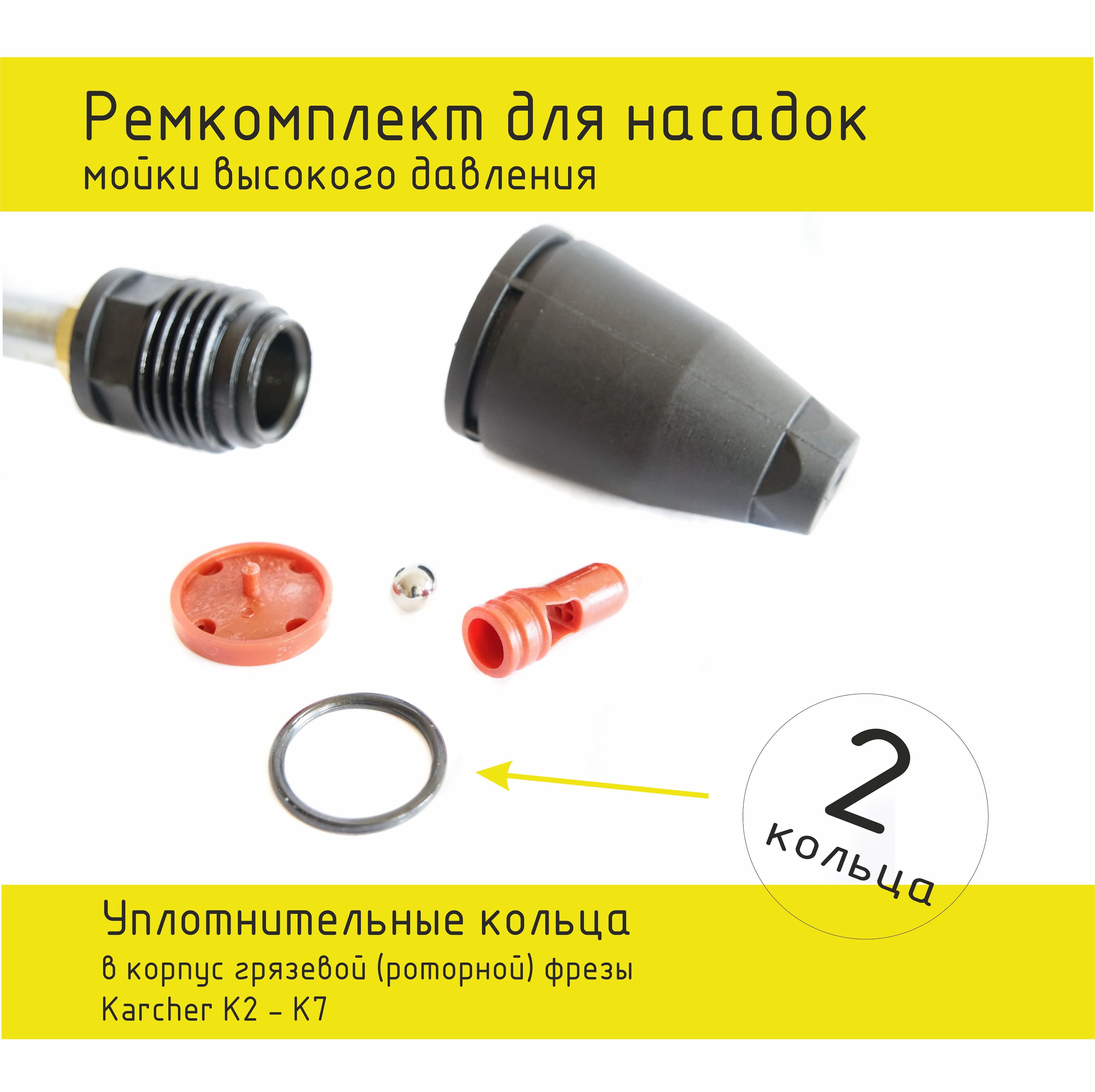 Уплотнительное кольцо для грязевой фрезы karcher