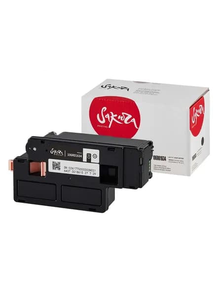 Картридж 106R01634 для Xerox WorkCentre 6015, 6015B, Phaser 6000, 6010 2000 стр. черный