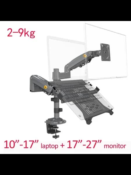 Кронштейн для монитора NB H180 FP-2 17'-27' с газовым аморти