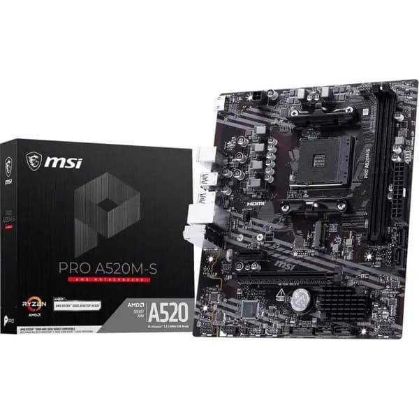 Материнская плата MSI (PRO A520M-S)