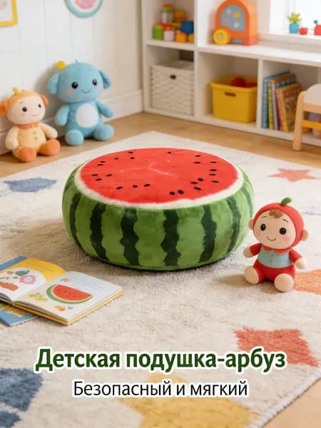 Подушка-валик 32x32см, высота 4 см