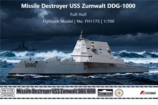 Flyhawk F1175 1/700 1000 umwalt ракетного разрушителя сборная модель корабля