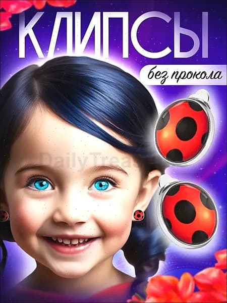 Серьги маленькие