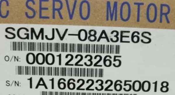 Модуль YASKAWA AC SERVO MOTOR SGMJV-08A3E6S