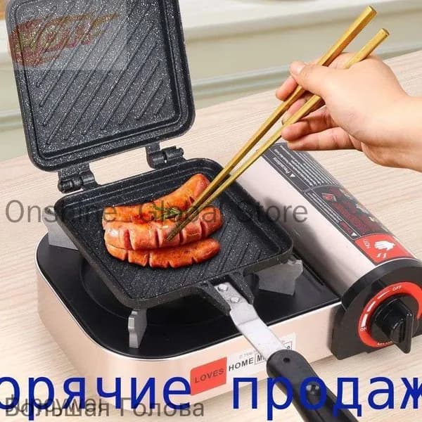 Вафельница mzm-20260310194517239, черный матовый