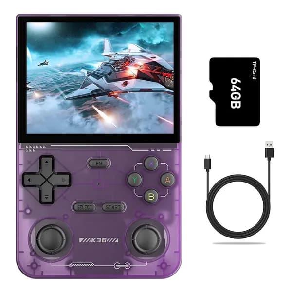 Портативная игровая консоль TRNX K36 + microSD 64 Гб