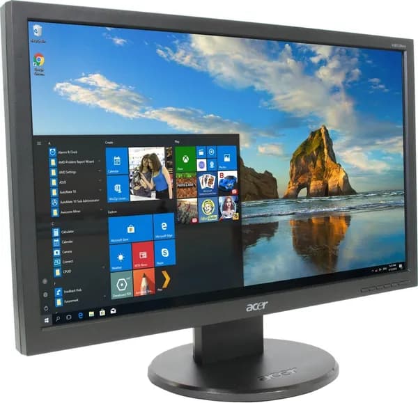 Acer 20" Монитор V203HV Cb 1xVGA, 1600x900 (V203HV Cb), TN, 1600x900 HD+, черный