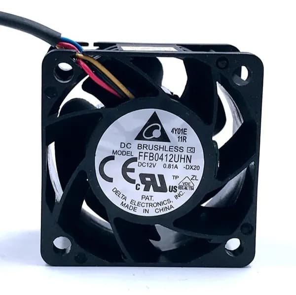 Asus Delta FFB0412UHN 18500rpm вентилятор размер 40x40 типа "пушка" толщиной 28мм для серверов 1U и асиков очень высокой мощности