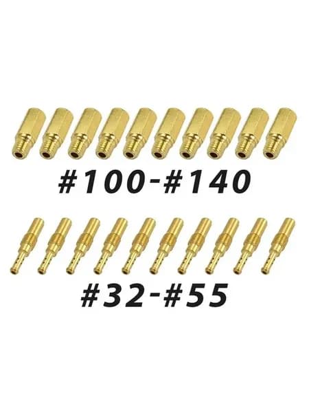 Жиклеры к карбюратору PWK, PE, PWM #100-140 #32-55 (20штук)