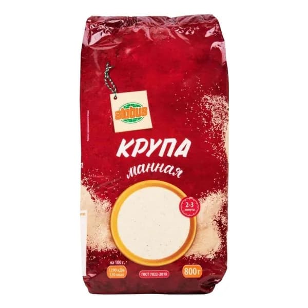 Крупа манная Глобус 800 г
