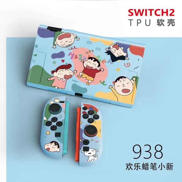 Защитный чехол для Switch 2-го поколения, мягкий чехол из ТПУ, матовый цветной чехол.