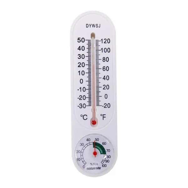 Термометр уличный пластиковый, от -30 C до +50 C, для дома, дачи, балкона Гигрометр