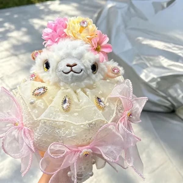 Коллекционные куклы Маленький ягненок из Синьцзяна, этнические мотивы