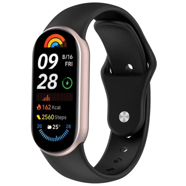 Мягкий силиконовый ремешок для Xiaomi MiBand 10/9, Мужской женский спортивный ремешок для Xiaomi Band 8