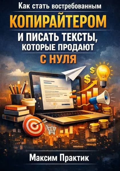 Как стать востребованным копирайтером и писать тексты которые продают с нуля | Максим Практик | Электронная книга