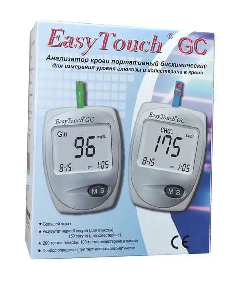 Анализатор EasyTouch GC (глюкоза, холестерин)