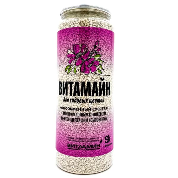 Ионообменный субстрат Для садовых цветов ВИТАМАЙН, 750 гр