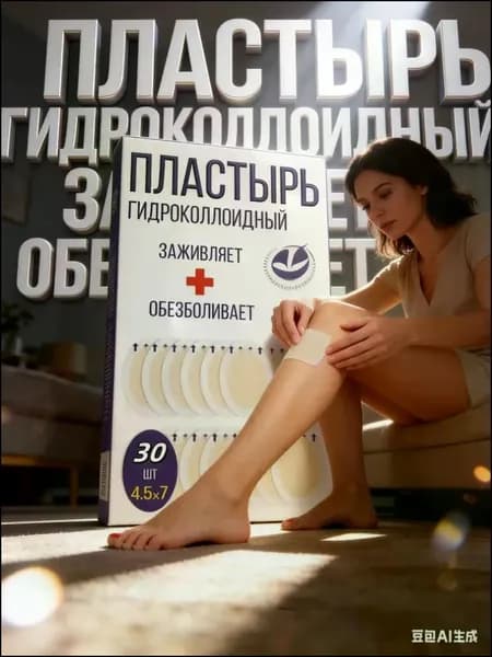 Силиконовый пластырь от натирания и мозолей на ногах ,30шт. HEREMAC
