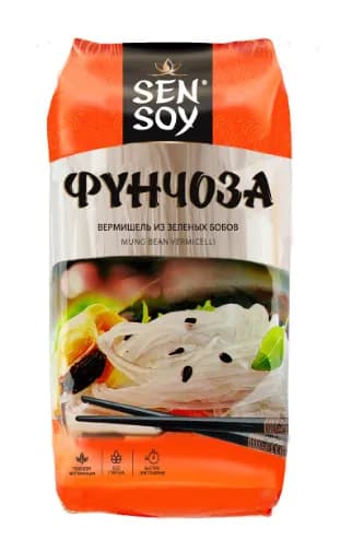 Вермишель фунчоза Sen Soy Premium стеклянная, 400 г