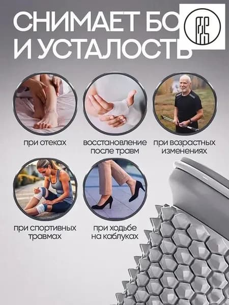 Массажный ролик для стоп и тела улучшает кровообращение, снижает напряжение! Для дома и тренажеров мини-спа в каждый момент!