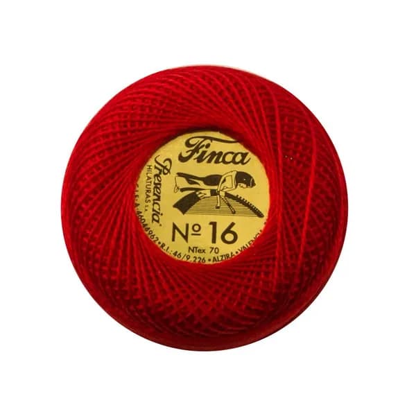 Мулине PRESENCIA HILATURAS "Finca Perle", Жемчужное, №16, однотонный цвет 1902, 1 моток