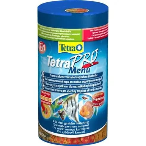 TetraPro Menu корм для всех видов рыб "4 вида" чипсов 250 мл