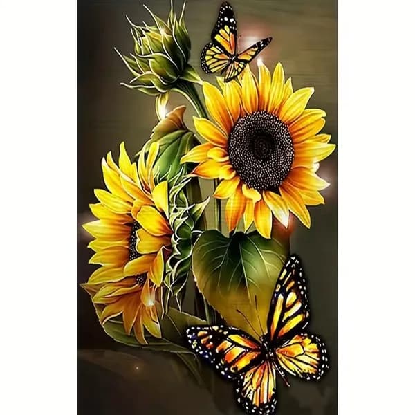 1 комплект DIY 5D-рисунок из алмазов без рамки