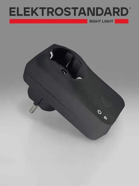 Умная розетка с голосовыми помощниками Алиса, Маруся, Elektrostandard Minimir Home 76100/00