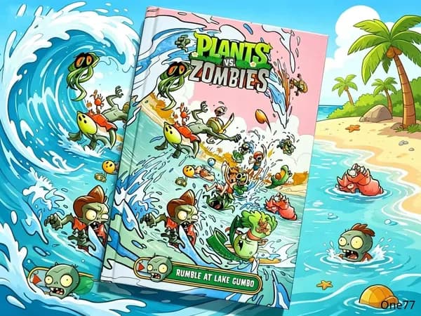 Plants vs. Zombies Volume 10: Rumble at Lake Gumbo Paul Tobin Комикс и графический роман на английском языке