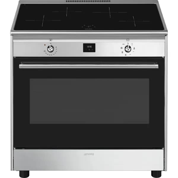 Плита электрическая Smeg CG90CIXT, нержавеющая сталь