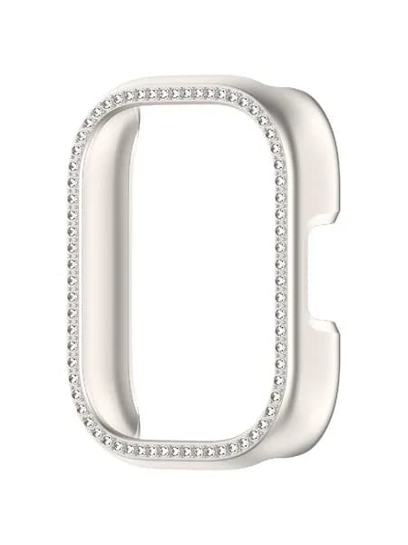 (1 шт.) Redmi Watch5 Lite Однорядный защитный корпус с бриллиантовой полостью-матовый цвет Starlight