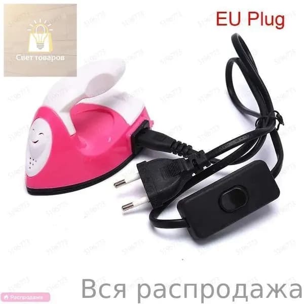 Ручной работы мини электрический утюг