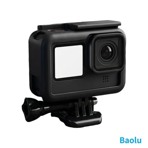 Чехол-рамка для экшн-камер GoPro 7/6/5 из поликарбоната, чёрный