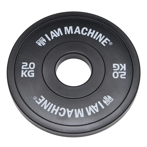 I AM MACHINE Диски для штанги, 2 кг, диаметр диска: 19 см