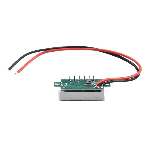 0,28-дюймовый светодиодный цифровой вольтметр Minimun DC2.5-40V с защитой от обратного подключения