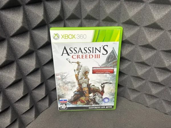 Игра Assassins Creed 3 Xbox360. Товар уцененный